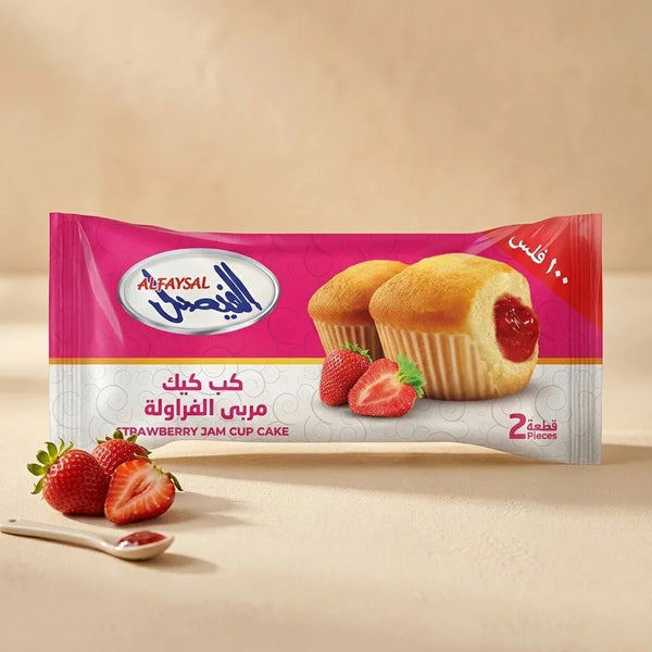Cupcake Strawberry 60G 2Pc