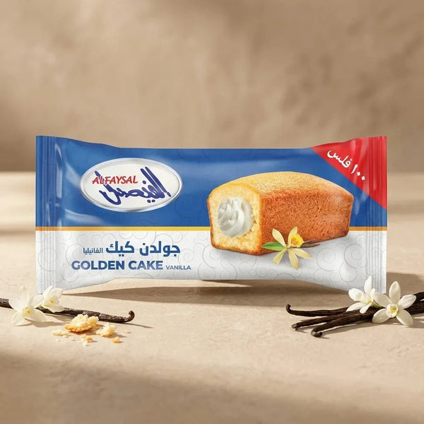 Golden Cake Cake Filled With Vanilla Cream 32G